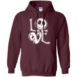 Sweatshirts Maroon / Small Love Pullover Hoodie