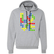 Sweatshirts Sport Grey / S Love Puzzles Premium Fleece Hoodie