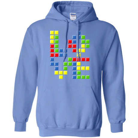 Sweatshirts Carolina Blue / S Love Puzzles Pullover Hoodie