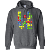 Sweatshirts Dark Heather / S Love Puzzles Pullover Hoodie