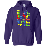 Sweatshirts Purple / S Love Puzzles Pullover Hoodie