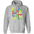 Sweatshirts Sport Grey / S Love Puzzles Pullover Hoodie