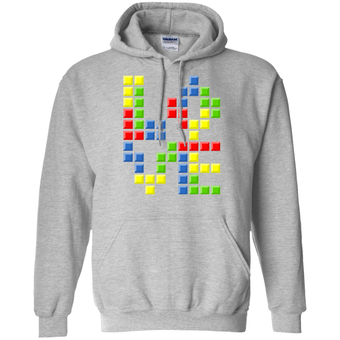 Sweatshirts Sport Grey / S Love Puzzles Pullover Hoodie