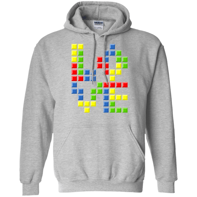 Sweatshirts Sport Grey / S Love Puzzles Pullover Hoodie