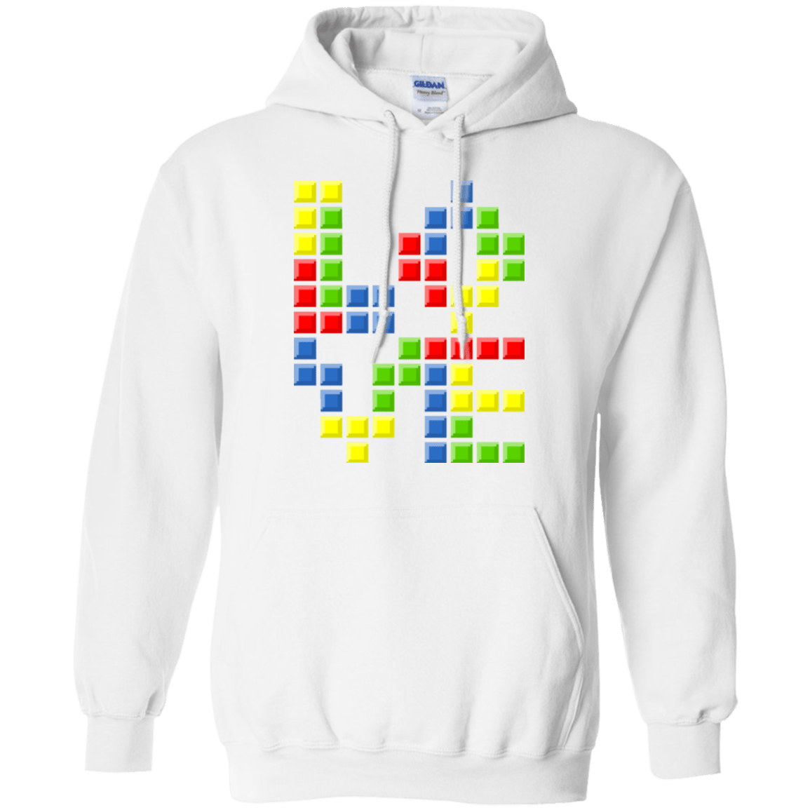 Sweatshirts White / S Love Puzzles Pullover Hoodie