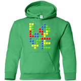 Sweatshirts Irish Green / YS Love Puzzles Youth Hoodie