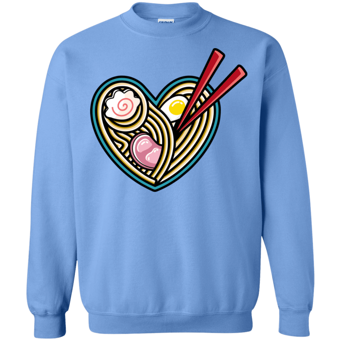 Sweatshirts Carolina Blue / S Love Ramen Crewneck Sweatshirt