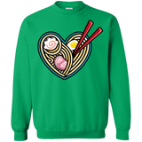Sweatshirts Irish Green / S Love Ramen Crewneck Sweatshirt