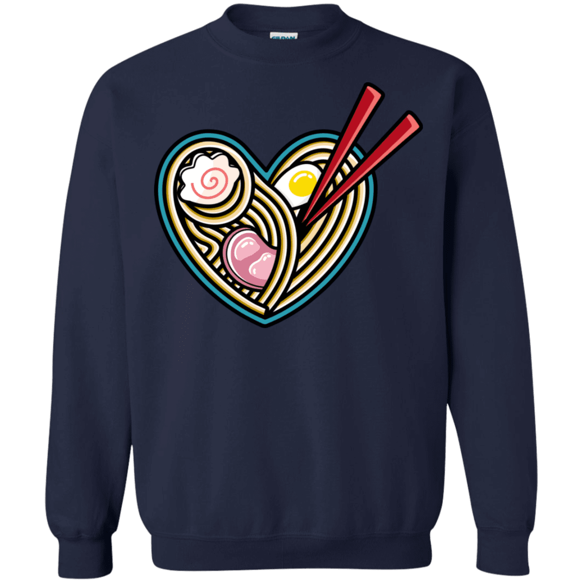 Sweatshirts Navy / S Love Ramen Crewneck Sweatshirt