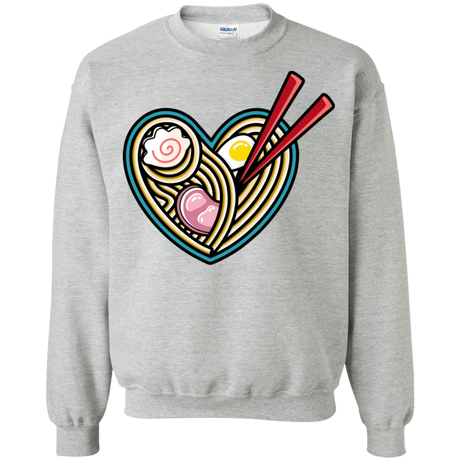 Sweatshirts Sport Grey / S Love Ramen Crewneck Sweatshirt