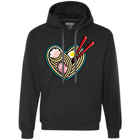 Sweatshirts Black / S Love Ramen Premium Fleece Hoodie