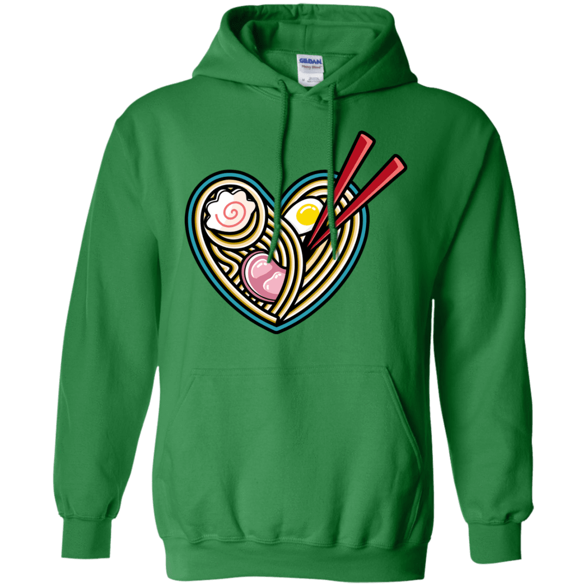 Sweatshirts Irish Green / S Love Ramen Pullover Hoodie