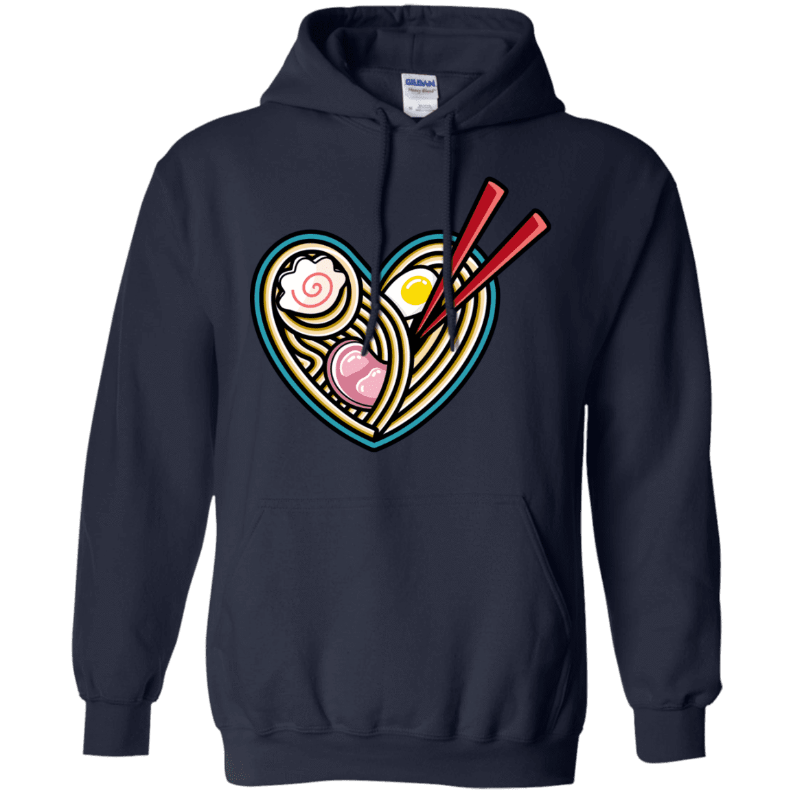 Sweatshirts Navy / S Love Ramen Pullover Hoodie