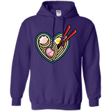 Sweatshirts Purple / S Love Ramen Pullover Hoodie