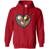 Sweatshirts Red / S Love Ramen Pullover Hoodie