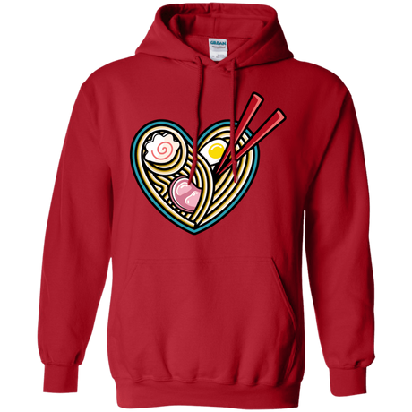 Sweatshirts Red / S Love Ramen Pullover Hoodie