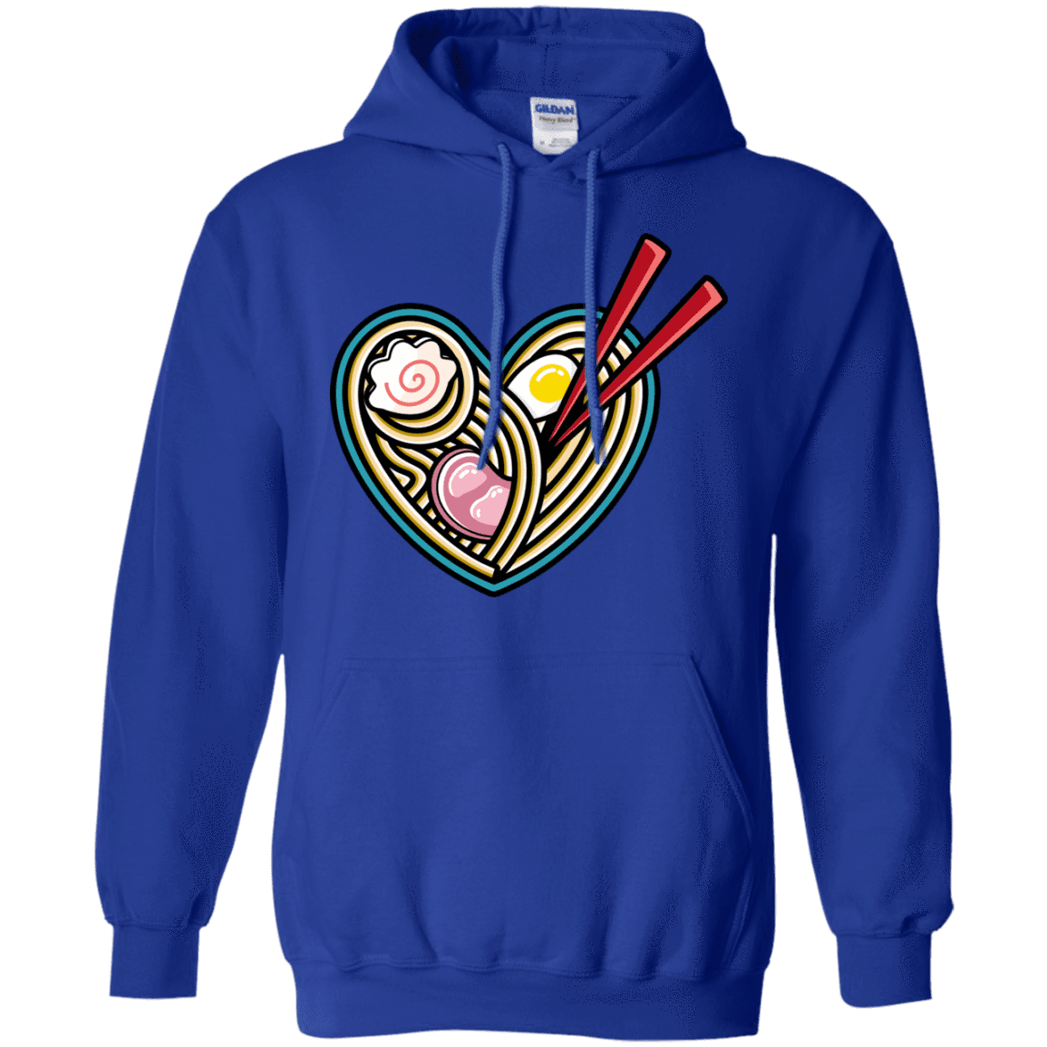 Sweatshirts Royal / S Love Ramen Pullover Hoodie