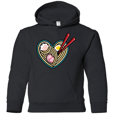 Sweatshirts Black / YS Love Ramen Youth Hoodie