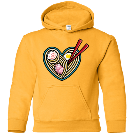 Sweatshirts Gold / YS Love Ramen Youth Hoodie