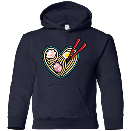 Sweatshirts Navy / YS Love Ramen Youth Hoodie