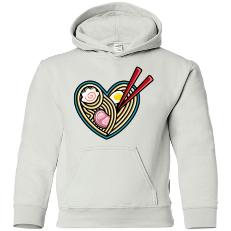 Sweatshirts White / YS Love Ramen Youth Hoodie