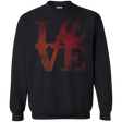 Sweatshirts Black / Small LOVE Rebel Crewneck Sweatshirt