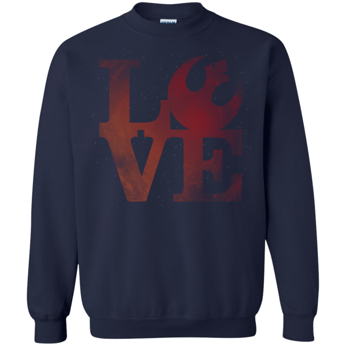 Sweatshirts Navy / Small LOVE Rebel Crewneck Sweatshirt