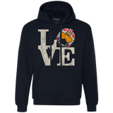 Sweatshirts Navy / Small LOVE Rebel Pilot Premium Fleece Hoodie