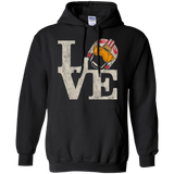 Sweatshirts Black / Small LOVE Rebel Pilot Pullover Hoodie