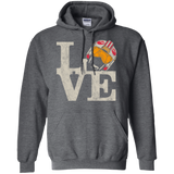 Sweatshirts Dark Heather / Small LOVE Rebel Pilot Pullover Hoodie