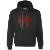 Sweatshirts Black / Small LOVE Rebel Premium Fleece Hoodie