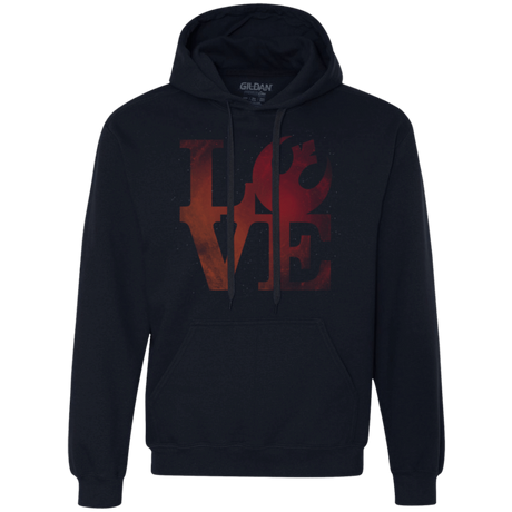 Sweatshirts Navy / Small LOVE Rebel Premium Fleece Hoodie