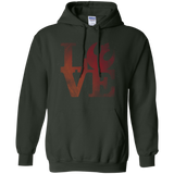 Sweatshirts Forest Green / Small LOVE Rebel Pullover Hoodie