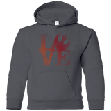 Sweatshirts Charcoal / YS LOVE Rebel Youth Hoodie