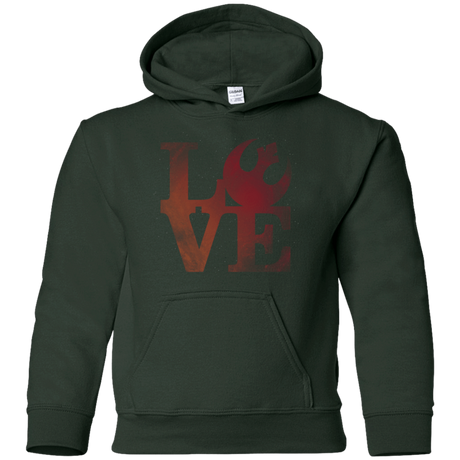 Sweatshirts Forest Green / YS LOVE Rebel Youth Hoodie