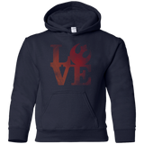 Sweatshirts Navy / YS LOVE Rebel Youth Hoodie