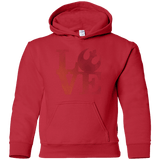 Sweatshirts Red / YS LOVE Rebel Youth Hoodie