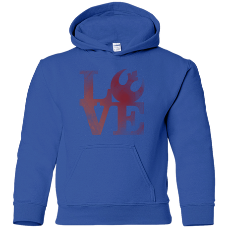 Sweatshirts Royal / YS LOVE Rebel Youth Hoodie