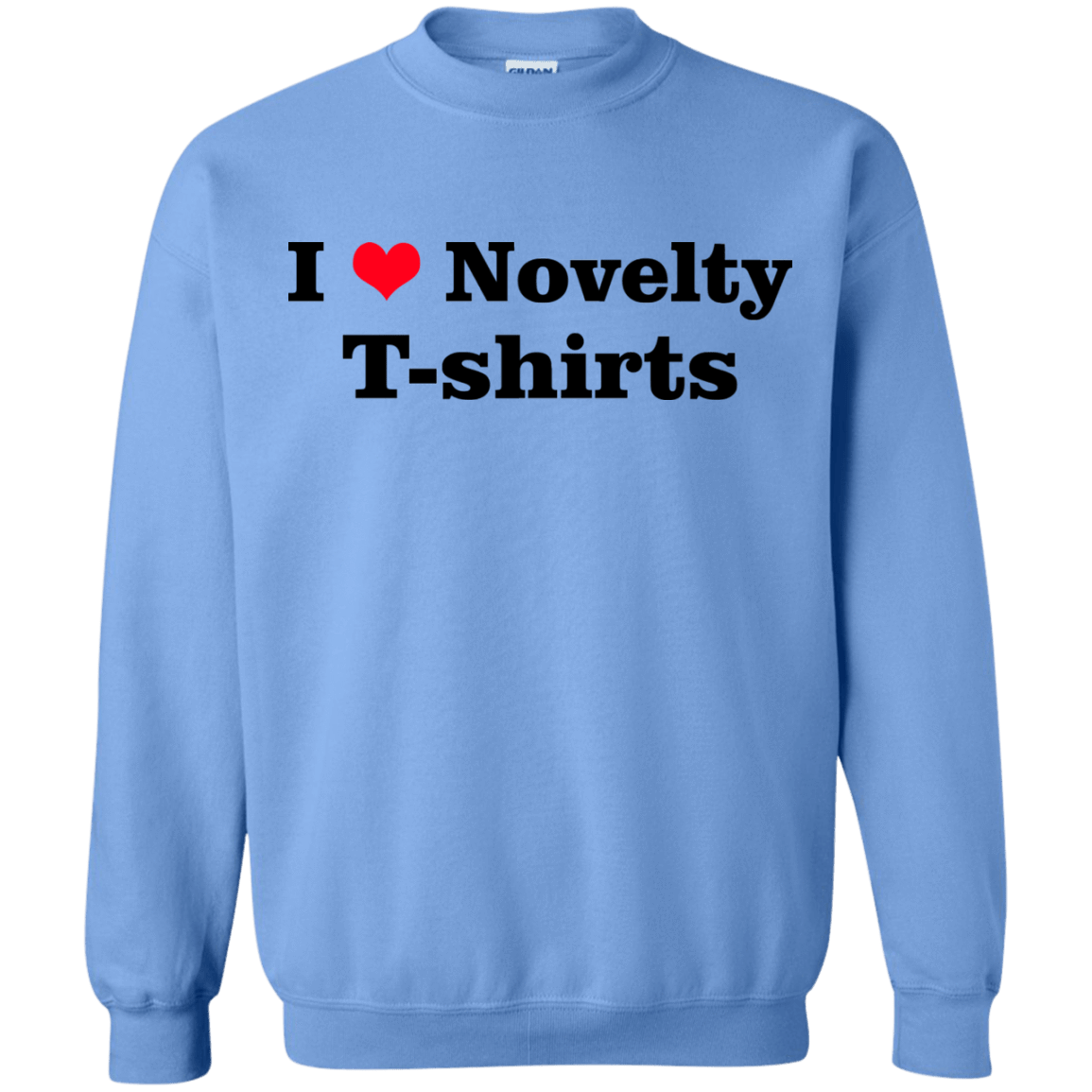 Sweatshirts Carolina Blue / Small Love Shirts Crewneck Sweatshirt
