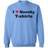 Sweatshirts Carolina Blue / Small Love Shirts Crewneck Sweatshirt