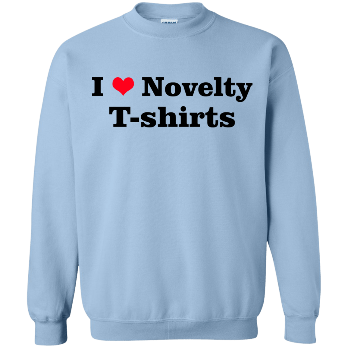 Sweatshirts Light Blue / Small Love Shirts Crewneck Sweatshirt