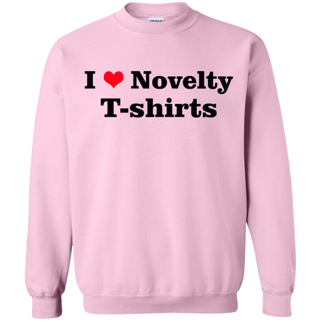 Sweatshirts Light Pink / Small Love Shirts Crewneck Sweatshirt