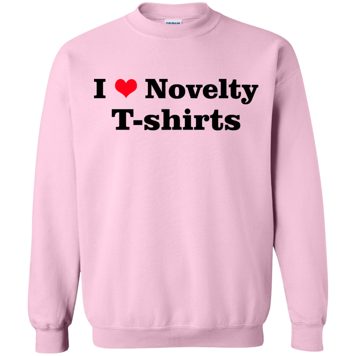 Sweatshirts Light Pink / Small Love Shirts Crewneck Sweatshirt