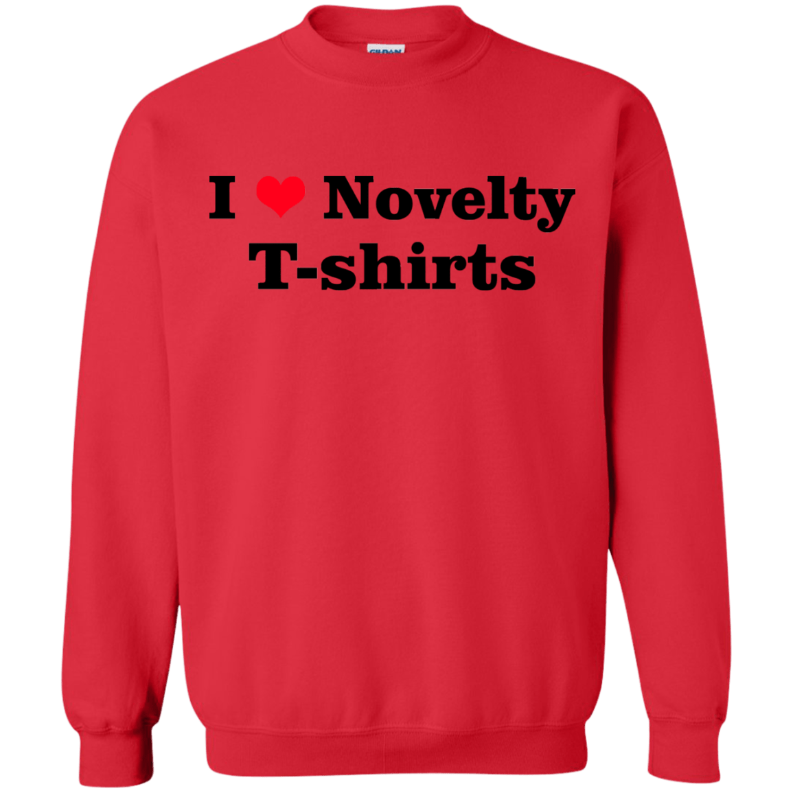 Sweatshirts Red / Small Love Shirts Crewneck Sweatshirt