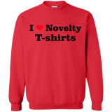 Sweatshirts Red / Small Love Shirts Crewneck Sweatshirt