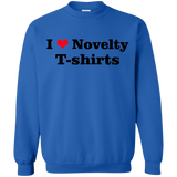 Sweatshirts Royal / Small Love Shirts Crewneck Sweatshirt