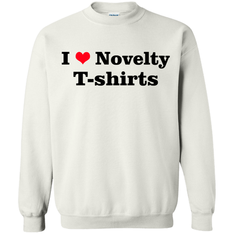 Sweatshirts White / Small Love Shirts Crewneck Sweatshirt