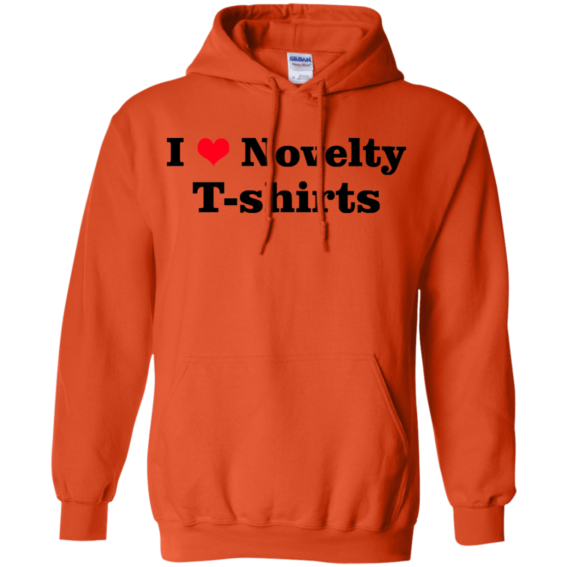 Sweatshirts Orange / Small Love Shirts Pullover Hoodie