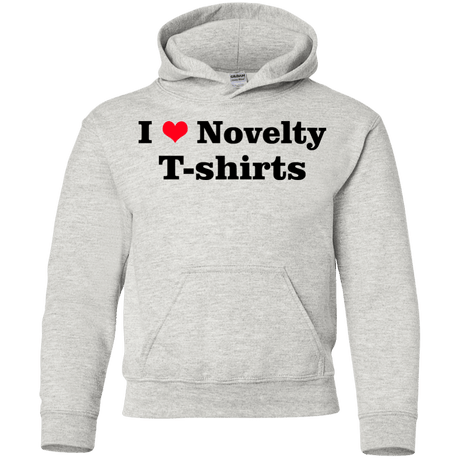 Sweatshirts Ash / YS Love Shirts Youth Hoodie