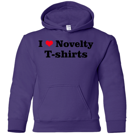 Sweatshirts Purple / YS Love Shirts Youth Hoodie